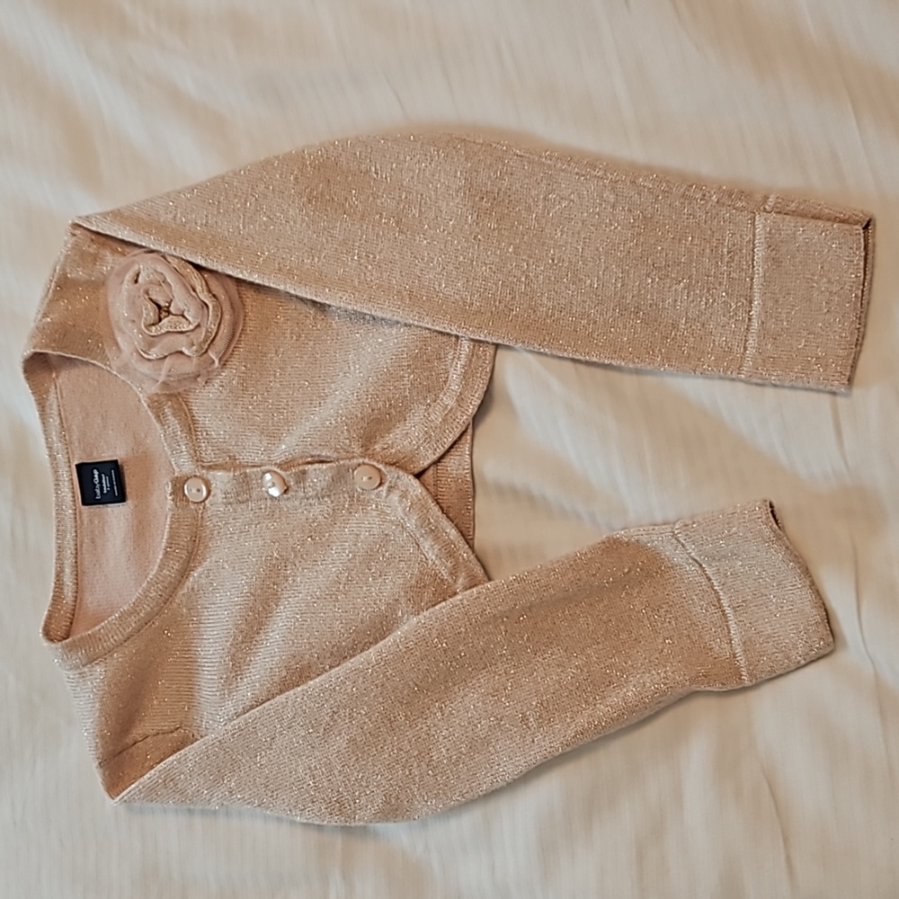 Rose gold cardigan